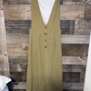 Olive Green Jumpsuit